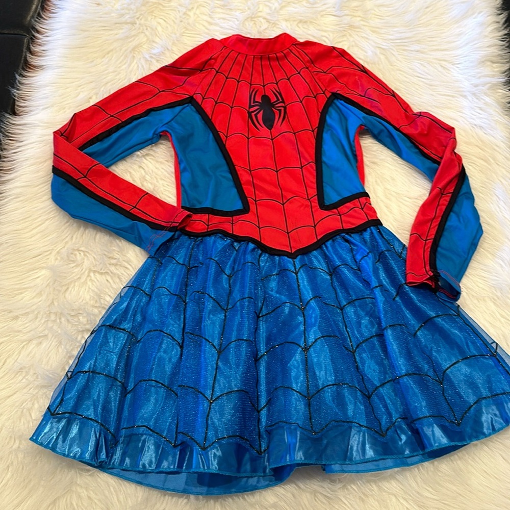 Marvel Spider-Man Red and Blue Girls' Formal Dress